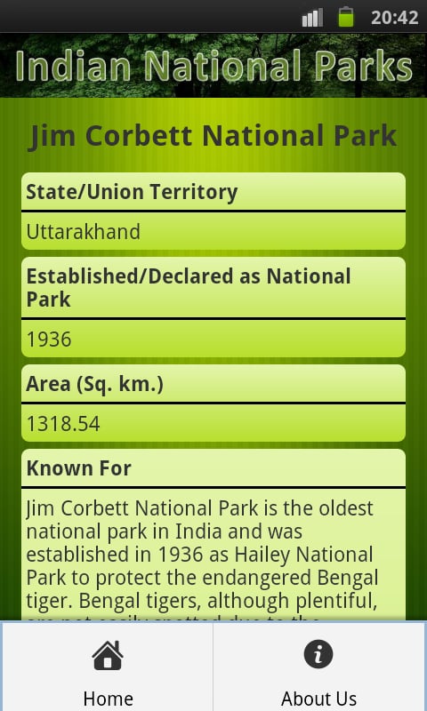 Indian National Parks截图1