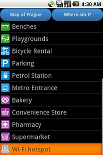 Prague Amenities Map (free)截图8