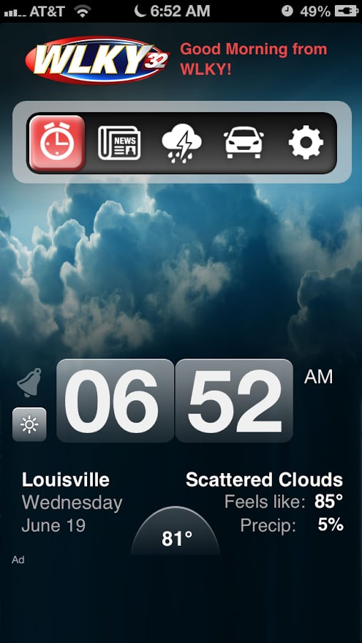 Alarm Clock WLKY Louisvi...截图5