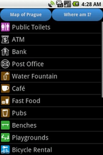 Prague Amenities Map (free)截图6