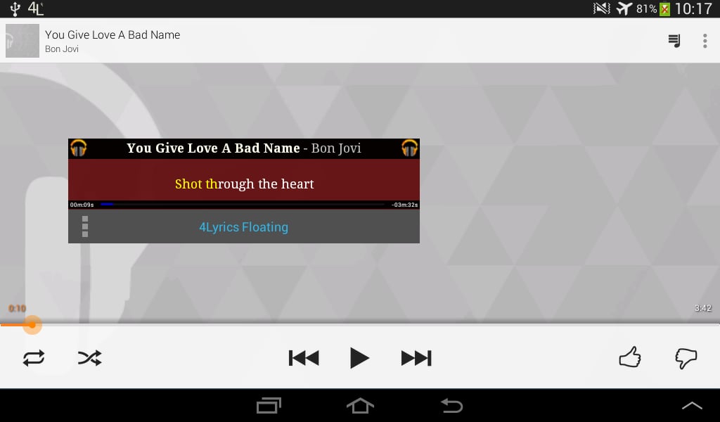 4Lyrics Floating截图8