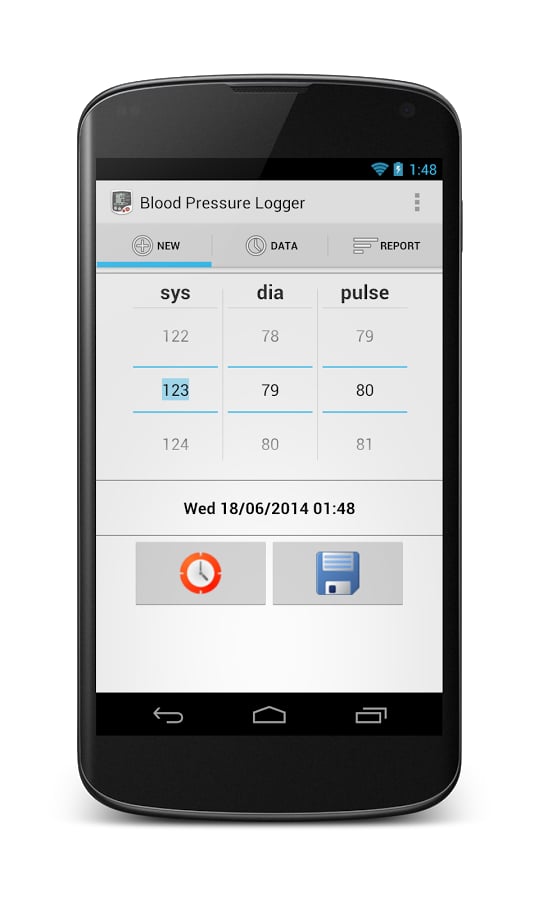 Blood Pressure Logger截图2