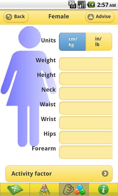 Zone Diet Calculator Blocks LT截图4