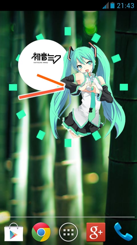 Мику часы. Мику виджеты. Miku widget.