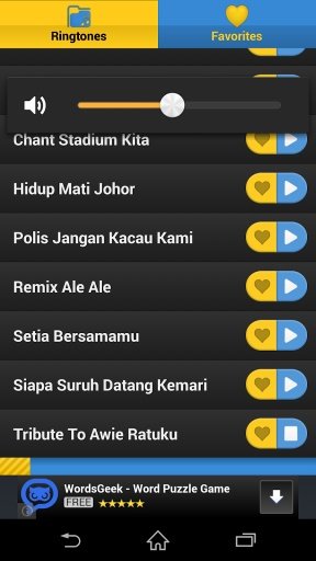 JDT Football Ringtones截图3