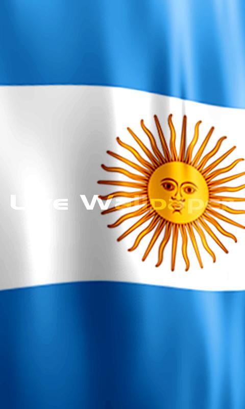 Argentina Flag LWP Free截图3