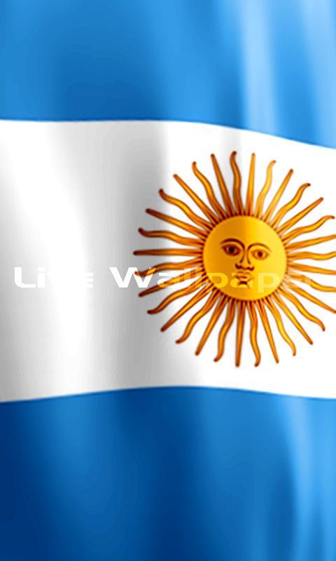 Argentina Flag LWP Free截图4