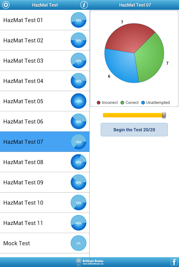 HazMat Test Lite截图1