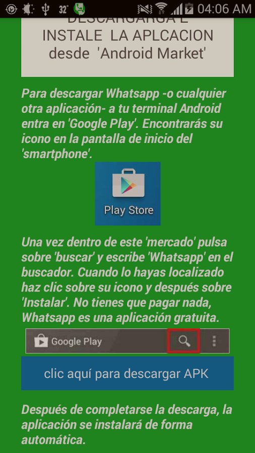 Instalar Whatsap tablets...截图2