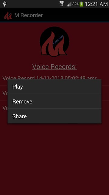 M Recorder _ Voice &amp; Calls截图4