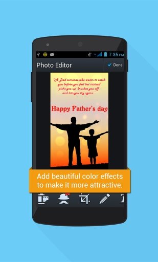 Fathers Day Photo Card截图4