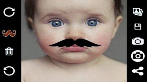 Mustache Camera截图9