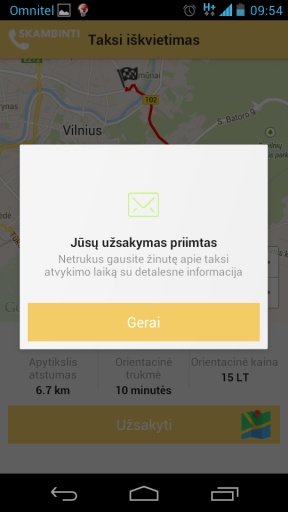 Taxi in Vilnius – Open TAXI截图3