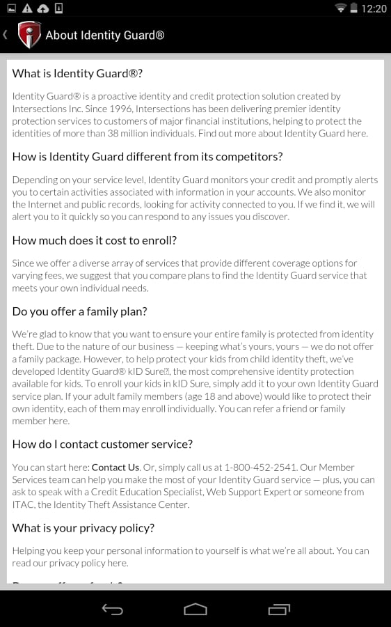 Costco - Identity Guard&reg;截图11