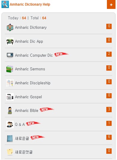 Amharic Dictionary Help截图5