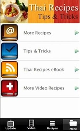 THAI Foods Recipes FREE截图9