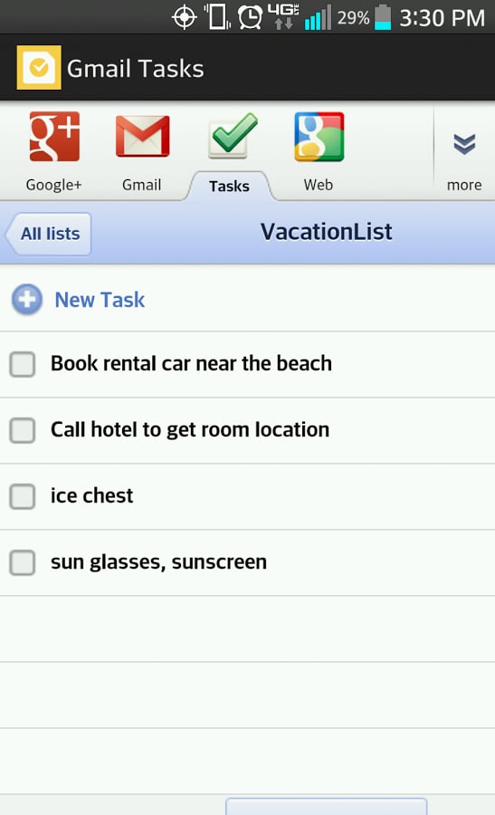 Gmail Tasks - Todo List截图1