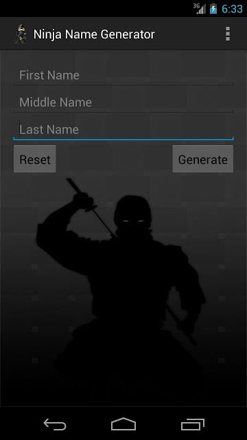 Ninja Name Generator截图2