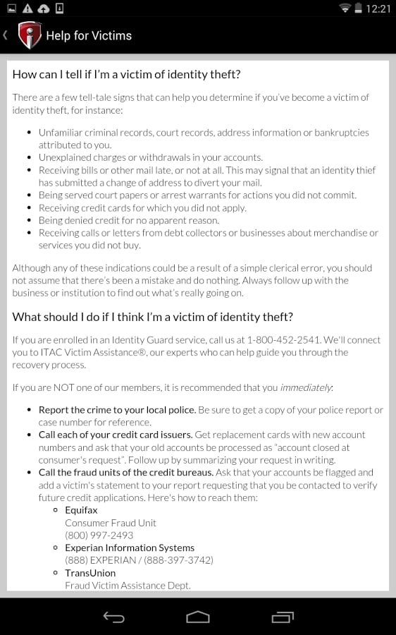 Costco - Identity Guard&reg;截图7