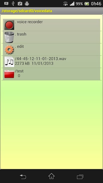 PCM Voice Memo Recorder Pro截图1