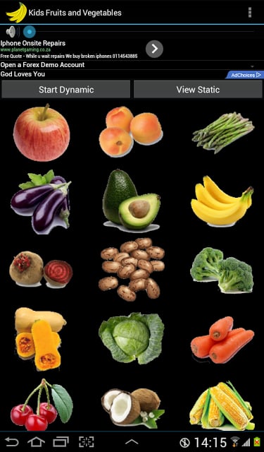 Kids Fruits and Vegetables截图2