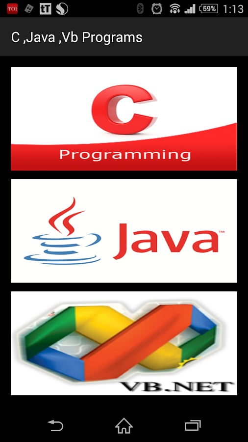 C , Java , VB.Net Progra...截图3