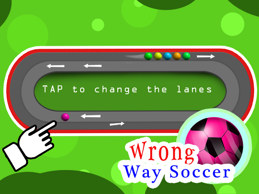 Wrong Way Soccer Ballz - Free截图5