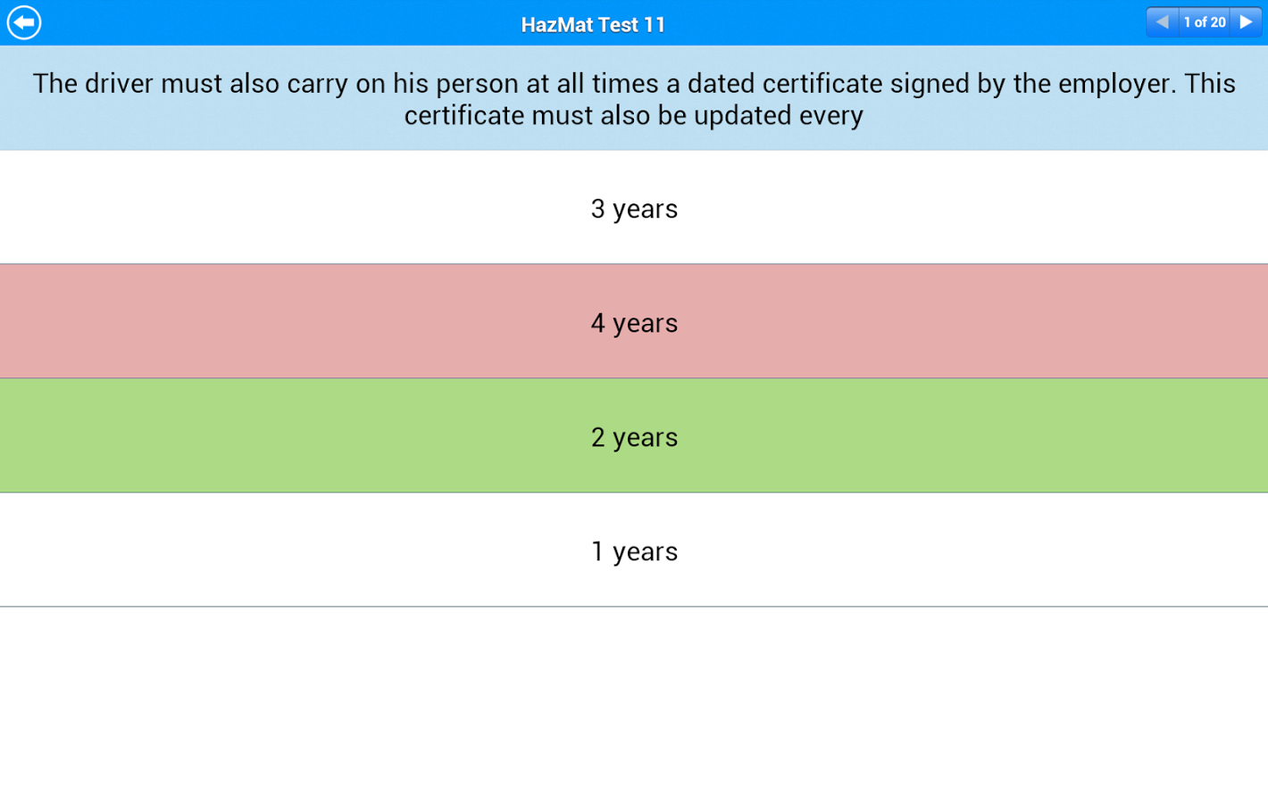 HazMat Test Lite截图7