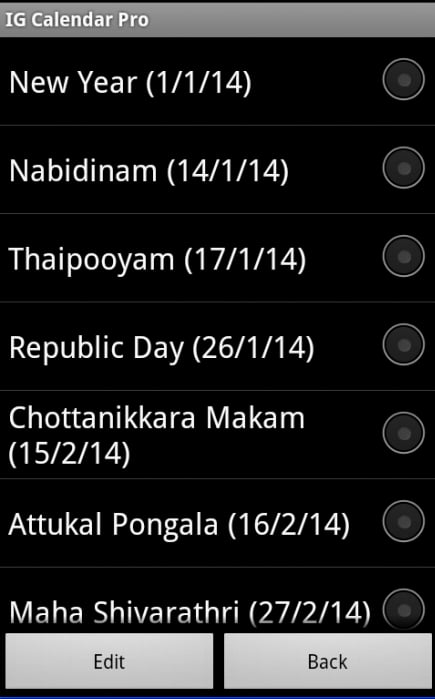 IG Malayalam Calendar 20...截图1