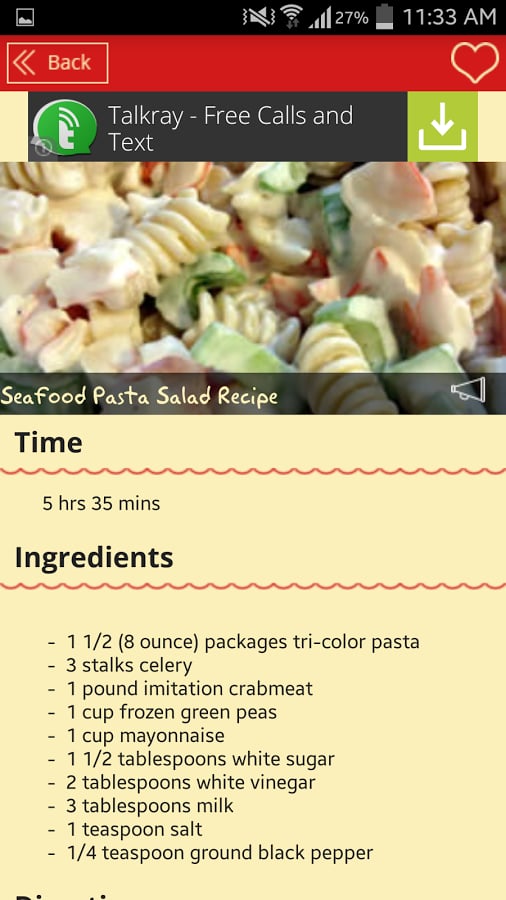 Seafood Salads Recipes截图1