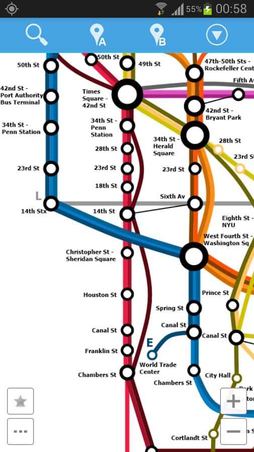 New York Metro Map截图5