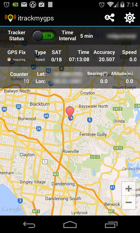 Real Time GPS Tracker截图1