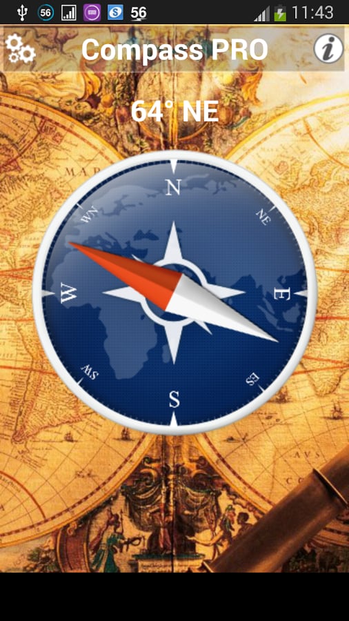 Compass Pro for Android截图2