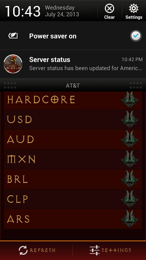 Diablo 3 Server Info截图2