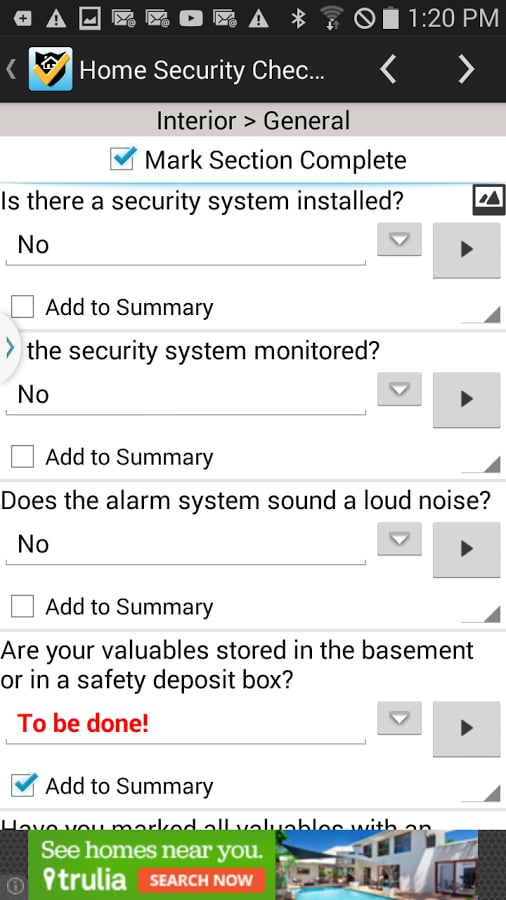 Home Security Checklist截图7