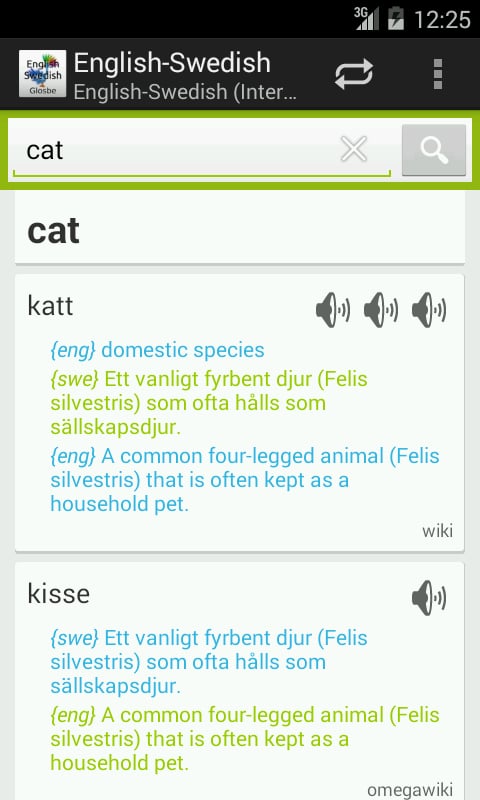 English-Swedish Dictiona...截图2
