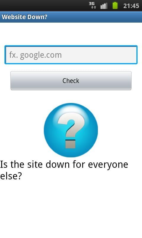 Is Website Down?截图2