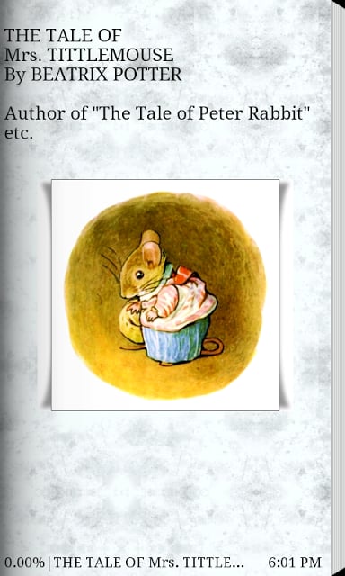 The Tale of Mrs. Tittlemouse截图1