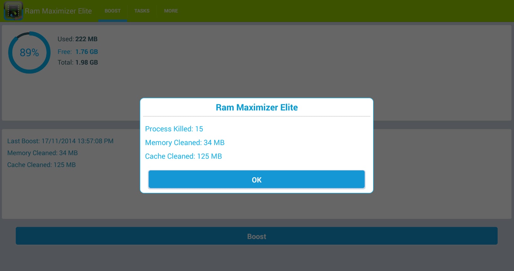 Ram Maximizer Elite截图2