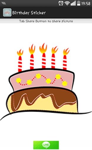 Birthday Sticker截图4