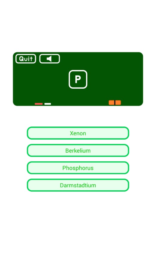 Chemical Elements Quiz截图3