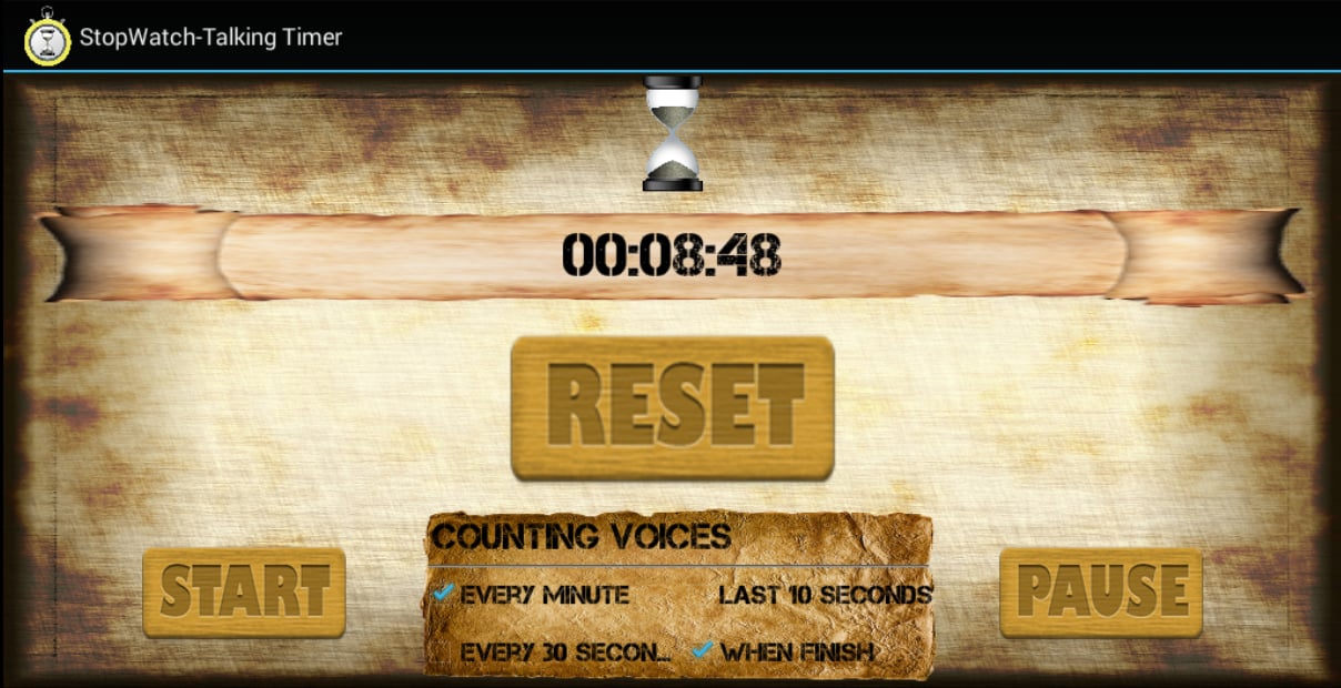 StopWatch &amp; Talking Time...截图2