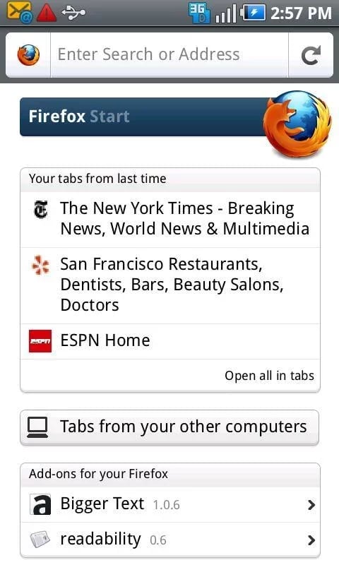 Browser For Android截图1