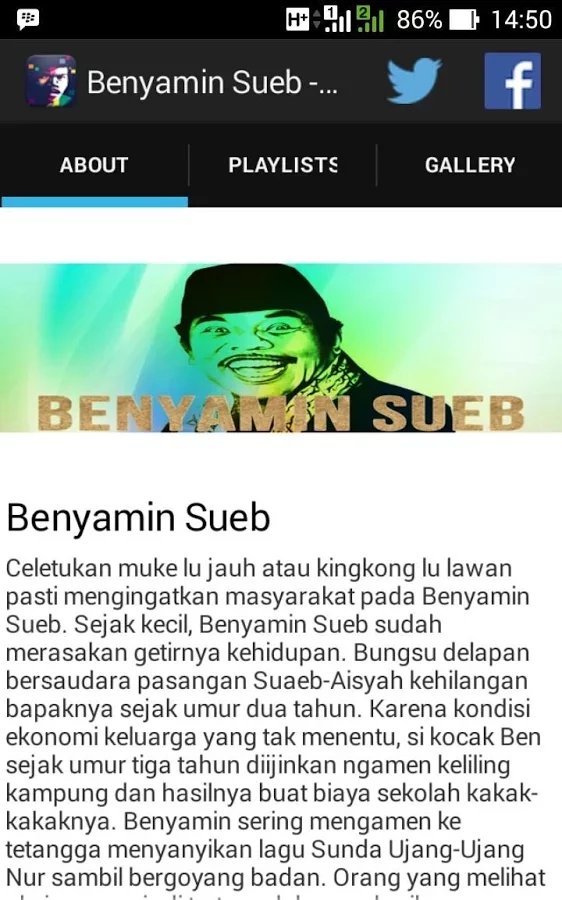 Benyamin Sueb - Fans App截图5