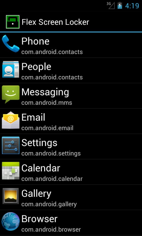 Flex Screen Locker截图1