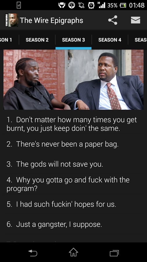 The Wire Quotes截图2