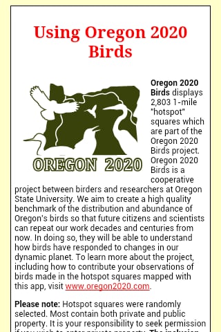 Oregon 2020 Birds截图3