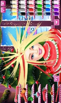 Christmas Barbie Hair Sa...截图