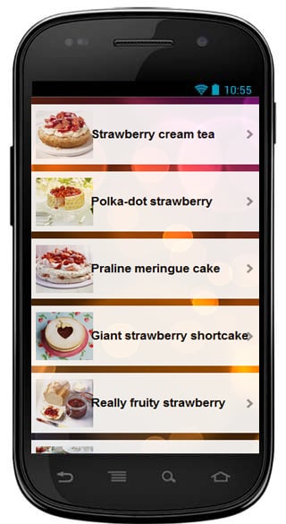 Strawberry Cake recipes截图2