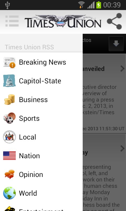 Times Union RSS截图2